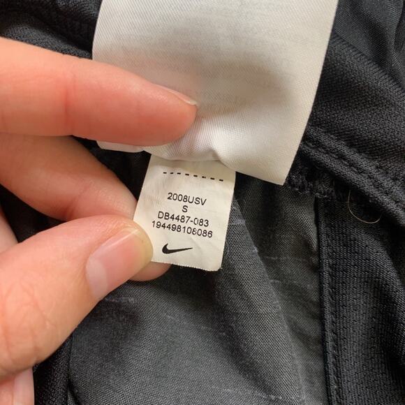 Nike Shorts Womens S Small Gray Black Dry Heather Tempo Running Brief Lined - Picture 12 of 14